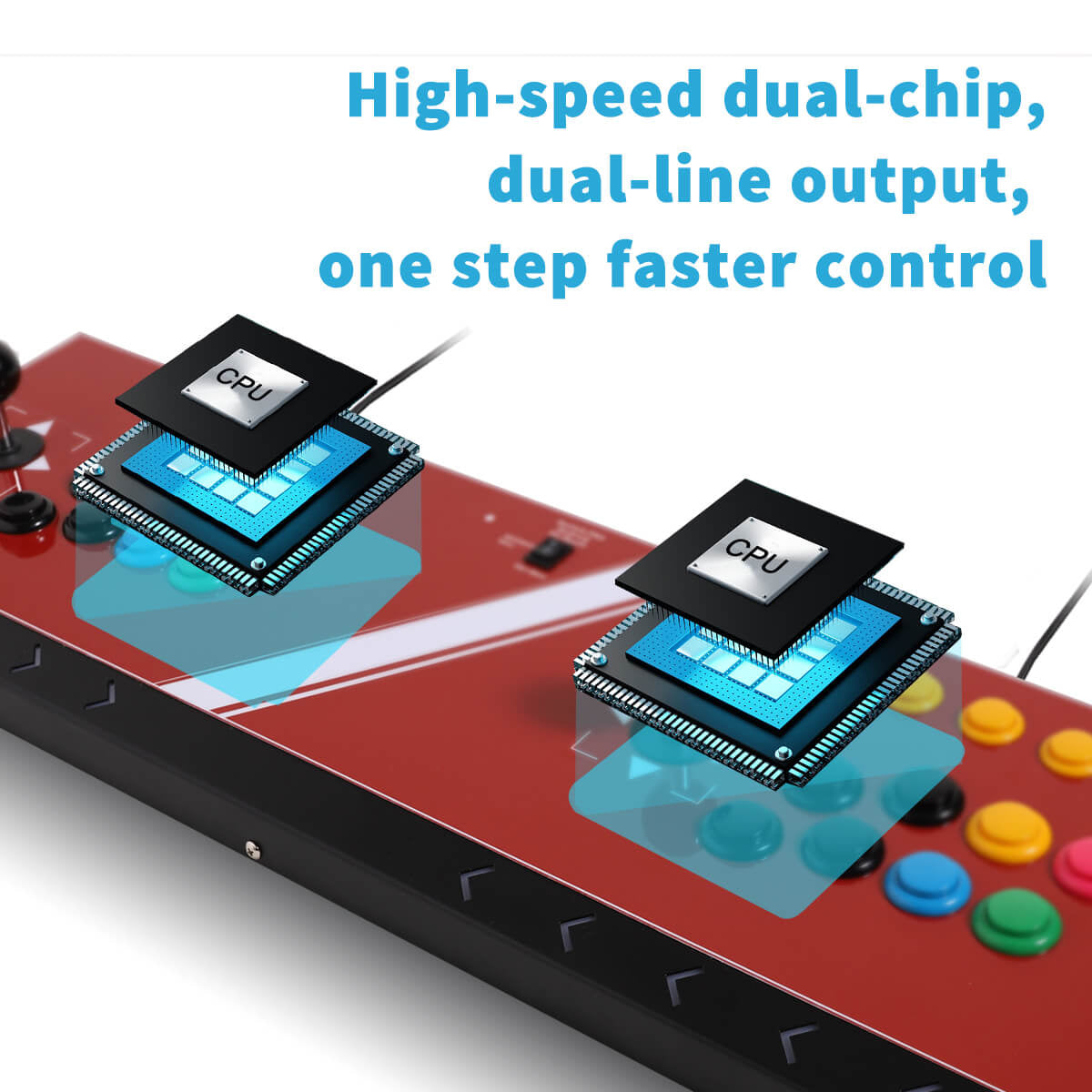 Arcade Joystick Compatible with PC /PS3/Switch/Neogeo-Mini/Android/Raspberry Pi