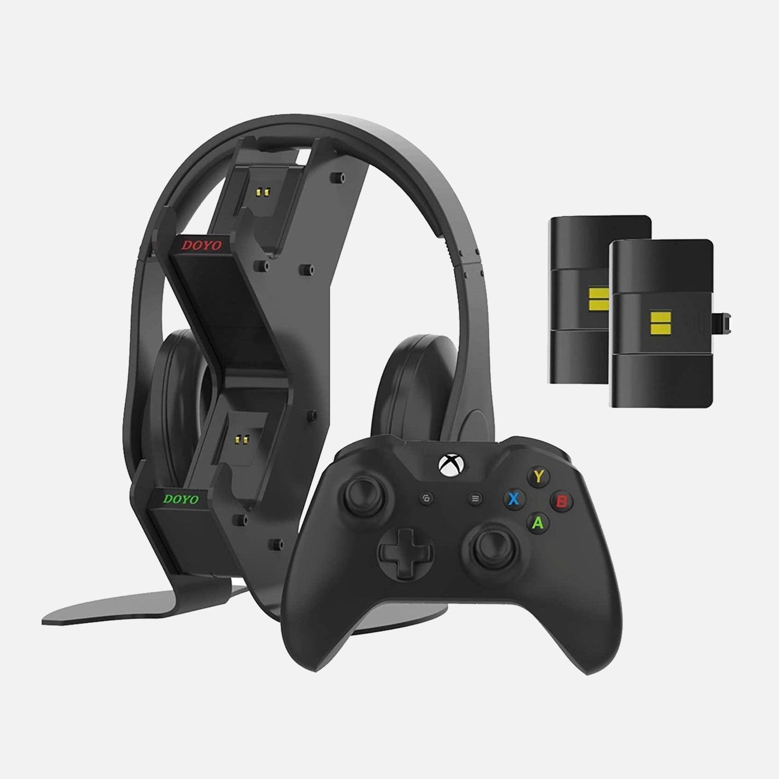 Charging Station Holder for Xbox One Metal Material Stable Design LED Charging Display Headphone Storage - DOYO Game
