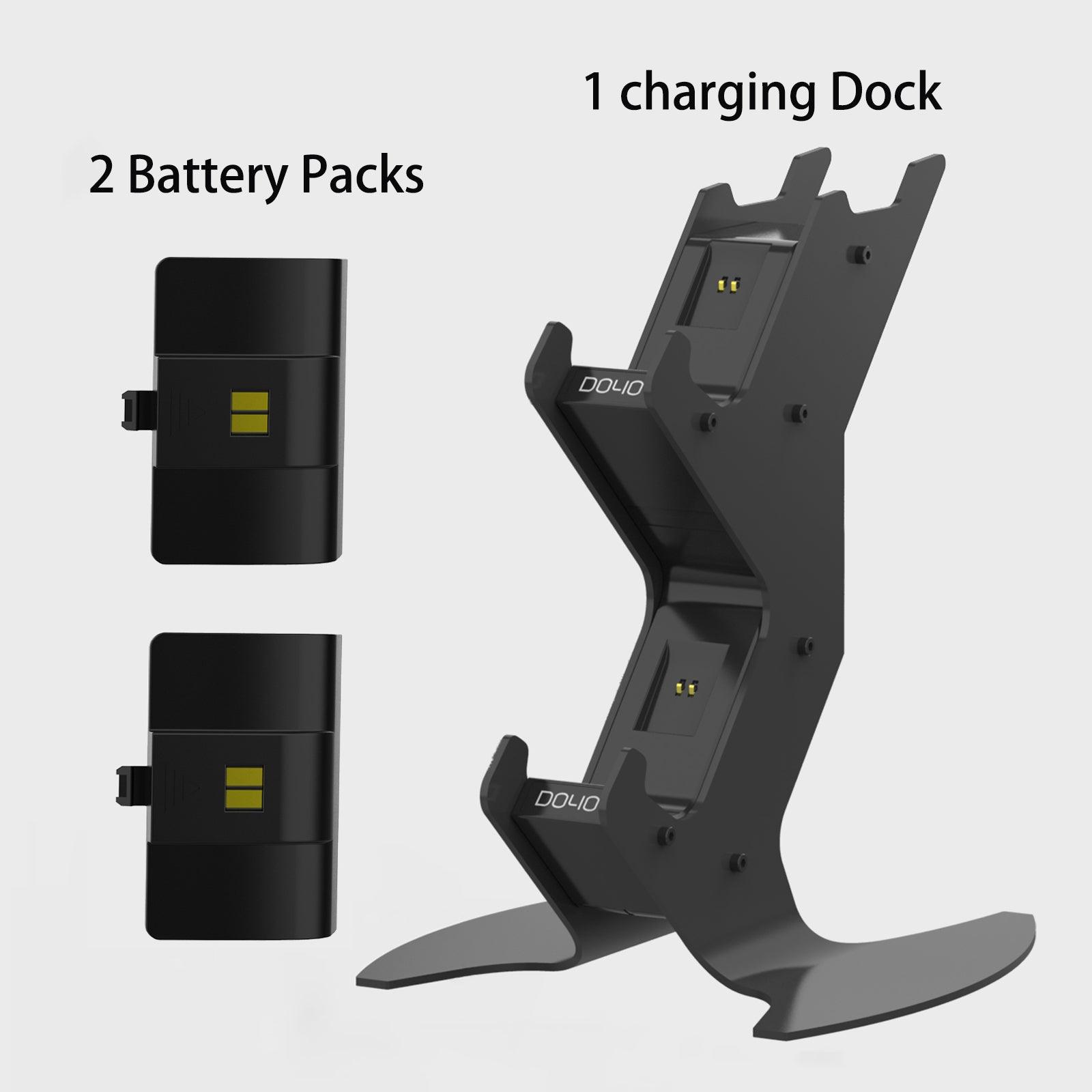 Charging Station Holder for Xbox One Metal Material Stable Design LED Charging Display Headphone Storage - DOYO Game