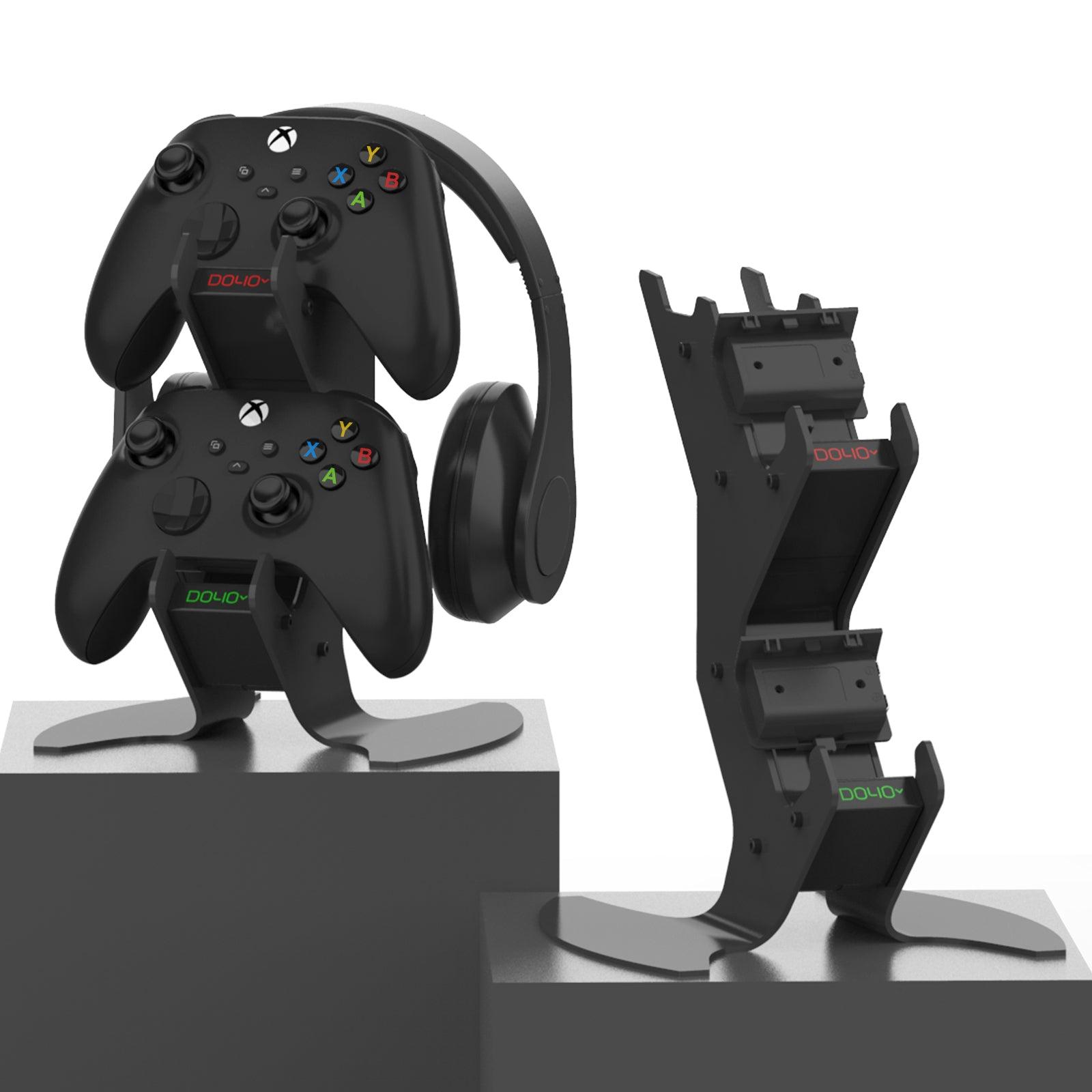 Charging Station Holder for Xbox Series X/S Metal Material Stable Design LED Charging Display Headphone Storage - DOYO Game