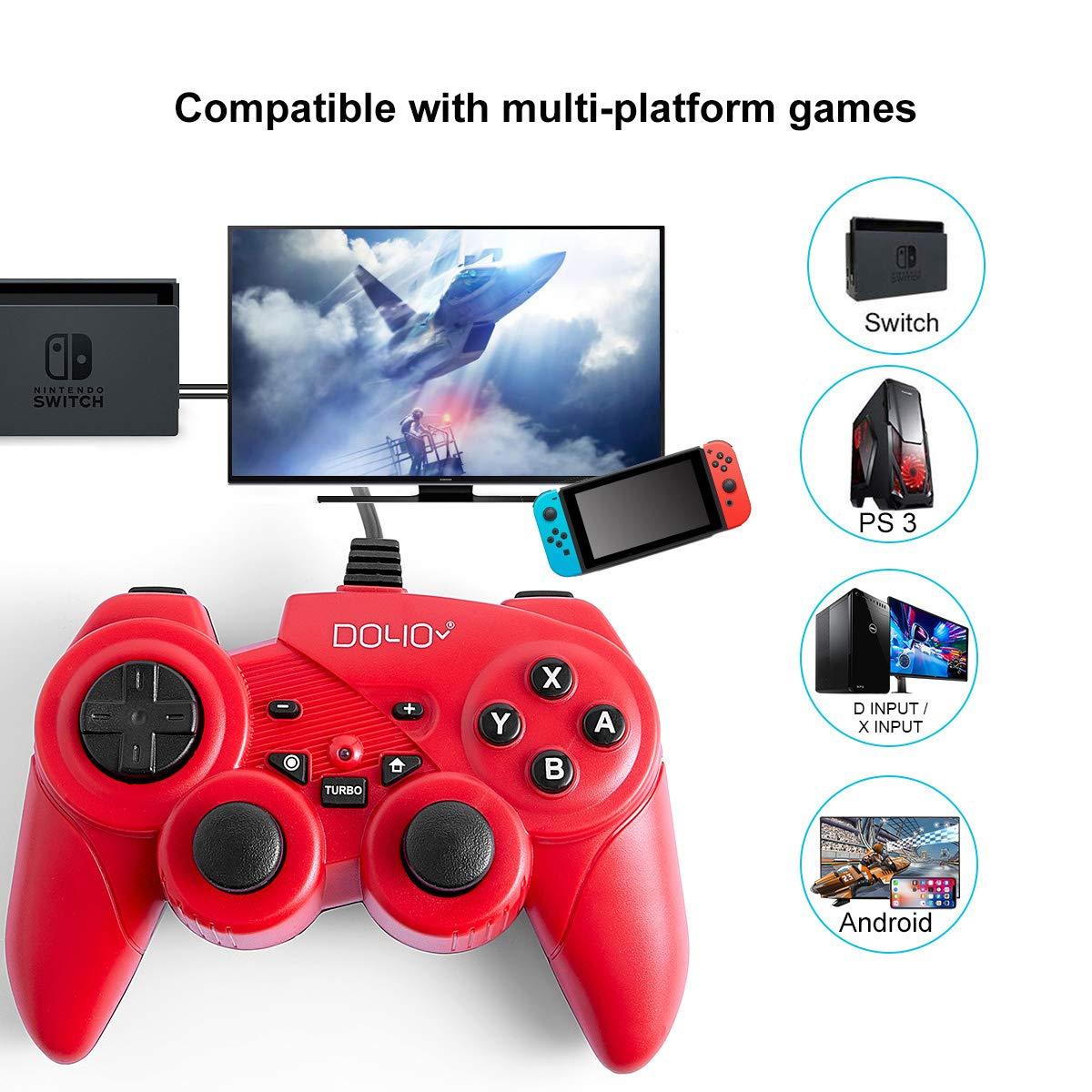 DOYO 2PCS USB Wired Nintendo Switch Game Controller - DOYO Game