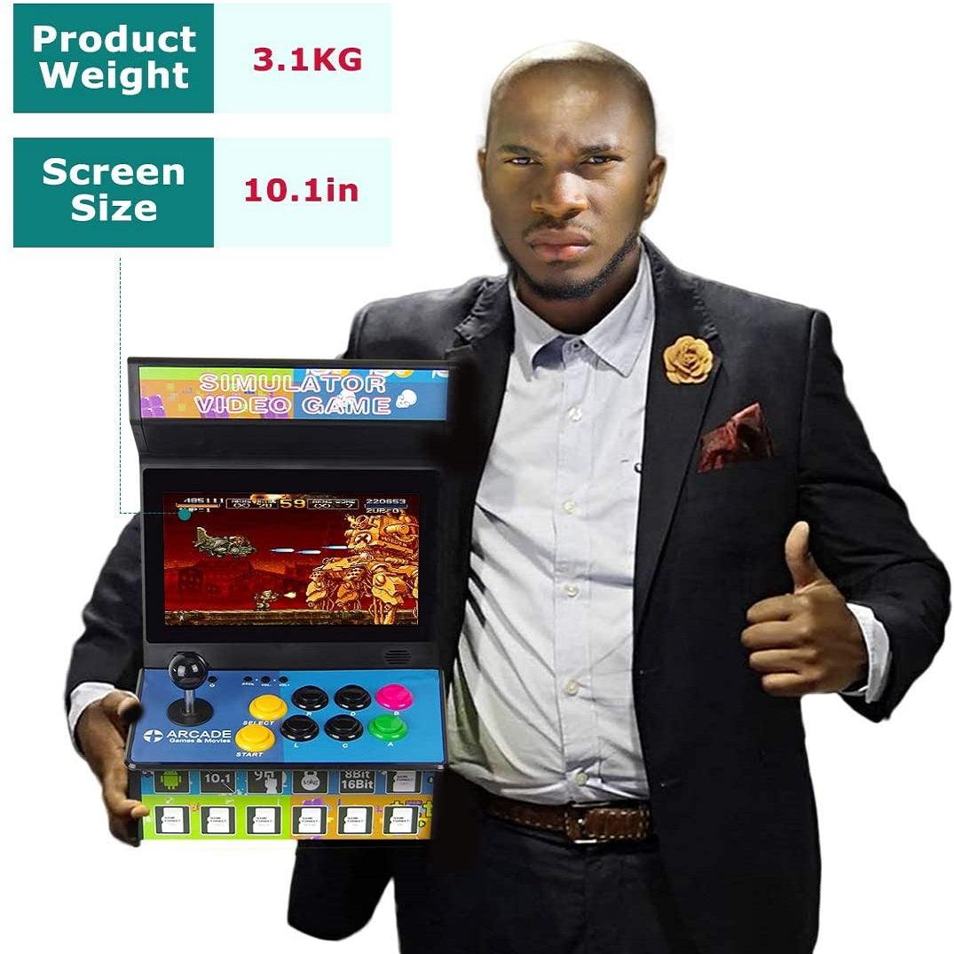 DOYO 10.1 Inch Classic Arcade Game Machine Rechargeable LCD Display Collectible Android-Based Simulator DIY Platform - DOYO Game