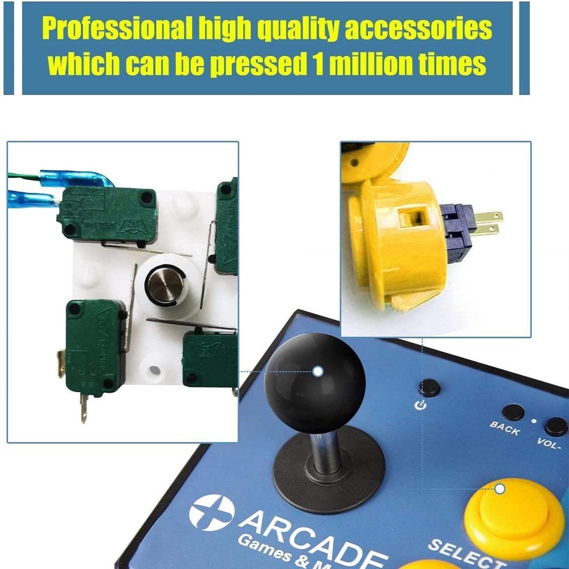 DOYO 10.1 Inch Classic Arcade Game Machine Rechargeable LCD Display Collectible Android-Based Simulator DIY Platform - DOYO Game