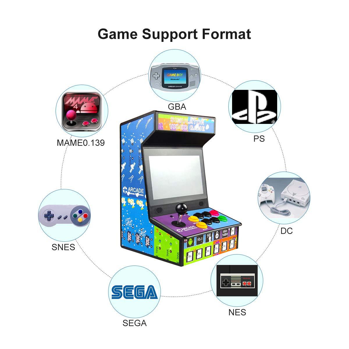 DOYO 10.1 Inch Classic Arcade Game Machine Rechargeable LCD Display Collectible Android-Based Simulator DIY Platform - DOYO Game