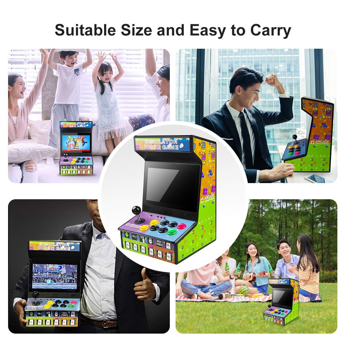 DOYO 10.1 Inch Classic Arcade Game Machine Rechargeable LCD Display Collectible Android-Based Simulator DIY Platform - DOYO Game