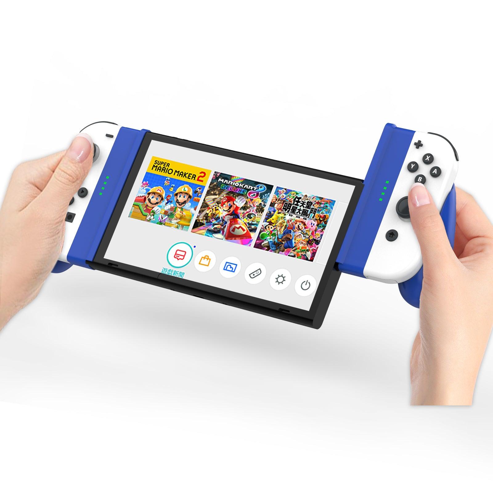 DOYO Joy Con Comfort Grip Unique Detachable Design Controller Hand Grip Compatible with Switch/Switch OLED Joycons Blue - DOYO Game