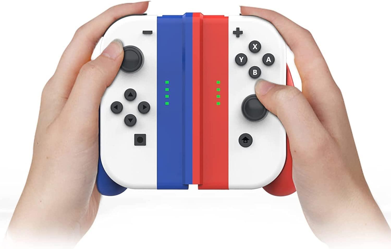 DOYO Joy Con Grip Controller Handle Grip Removable Design Led Light Status Display - DOYO Game