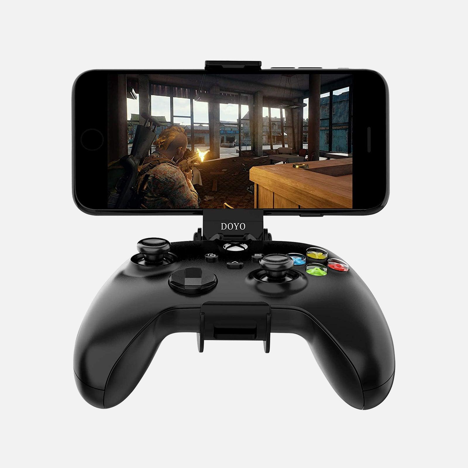 Xbox Series X Controller Phone Mount Perfect Viewing Angle of 125 Degrees Fit most Phones - DOYO Game