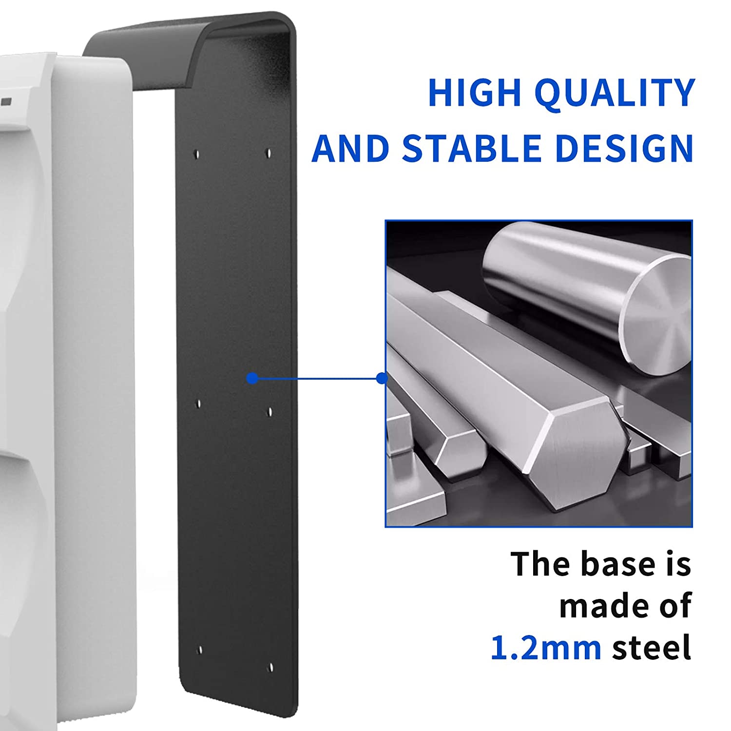 PS5 Controller Charging Station(Black&White)