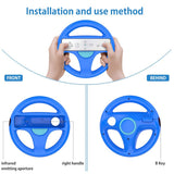 Load image into Gallery viewer, 2-Pack Mario Kart Racing Wheel Compatible with Nintendo Wii &amp; Wii U