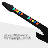Load image into Gallery viewer, NBCP Wireless Wii guitar hero for wii contoller compatible with guitar hero Wii and rock band 2 games (Excluding Rock Band 1) black color