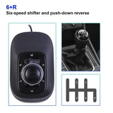 Load image into Gallery viewer, NBCP Gear Shifter for Logitech G29 Driving Force – High-Performance Six-Speed H-Pattern Shifter with Push-Down Reverse, Durable Construction, Secure Mounting for Racing Wheels