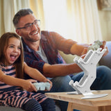 Load image into Gallery viewer, Game Controller Rack Headset Stand for Xbox Series X S/Xbox one / PS5 / PS4 / NS/PC/Headset, Aluminum Metal Headset Mount Universal Organizer for Video Game Accessories