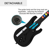 Load image into Gallery viewer, NBCP Wireless Wii guitar hero for wii contoller compatible with guitar hero Wii and rock band 2 games (Excluding Rock Band 1) black color