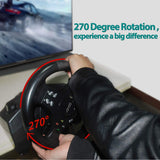 Load image into Gallery viewer, DOYO Racing Wheel,270° Steering Wheel with Pedals &amp; Shifter, Vibration, for PC, PS4 &amp; Xbox