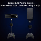 Load image into Gallery viewer, NBCP Wireless Guitar Controller for Xbox Series X|S/Xbox One/PC – White Game Guitar for Rock Band 4 &amp; Fortnite Festival with Strap, 2.4G USB Dongle