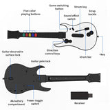 Load image into Gallery viewer, Wireless Guitar Hero Controller for PC and PlayStation 3 PS3 with Dongle for Clone Hero, Rock Band Guitar Hero Games White