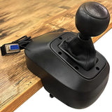 Load image into Gallery viewer, NBCP Gear Shifter for Logitech G29 Driving Force – High-Performance Six-Speed H-Pattern Shifter with Push-Down Reverse, Durable Construction, Secure Mounting for Racing Wheels