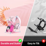 Load image into Gallery viewer, Controller Holder Pink, Game Controller Rack Headset Stand for Xbox Series X S/Xbox one / PS5 / PS4 / NS/PC/Headset, Aluminum Metal Headset Mount Universal Organizer for Video Game Accessories