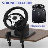 Load image into Gallery viewer, Racing Wheel with 270°/900° Adjustable Rotation, Pedals &amp; Shifter, Dual-Motor Vibration, for PC, Xbox, PS4, PS3 &amp; Switch