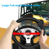 Load image into Gallery viewer, Racing Wheel with 270°/900° Adjustable Rotation, Pedals &amp; Shifter, Dual-Motor Vibration, for PC, Xbox, PS4, PS3 &amp; Switch