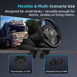 Load image into Gallery viewer, NBCP Pro Gaming Steering Wheel with Pedals and Shifter for PC, PS3