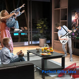 Load image into Gallery viewer, Wireless Guitar Hero Controller for PC and PlayStation 3 PS3 with Dongle for Clone Hero, Rock Band Guitar Hero Games White