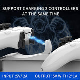 Load image into Gallery viewer, PS5 Controller Charging Station（Black&amp;White）